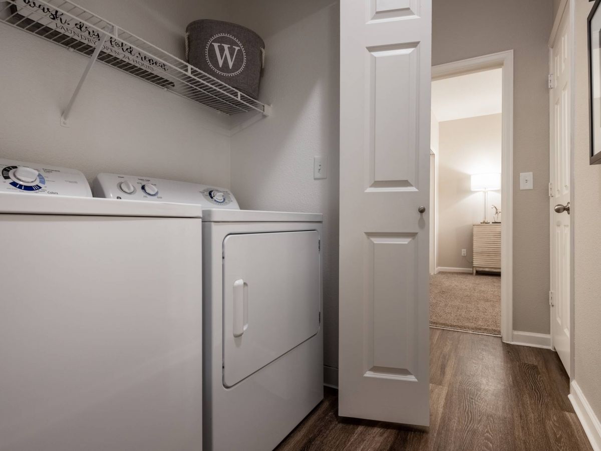 The Windsor resident private laundry room